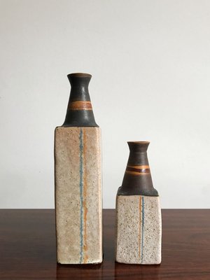 Ceramic Vases by Ivo Sassi, 1950s, Set of 4-CC-771568