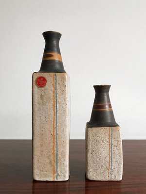 Ceramic Vases by Ivo Sassi, 1950s, Set of 4-CC-771568