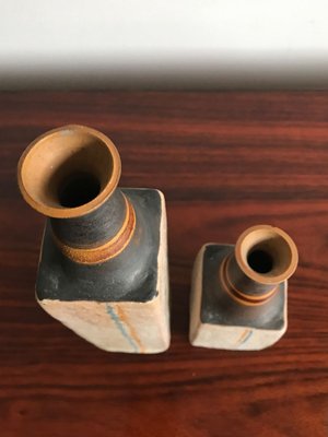 Ceramic Vases by Ivo Sassi, 1950s, Set of 4-CC-771568