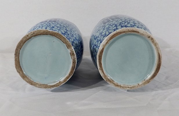 Ceramic Vases, China, Late 19th Century, Set of 2-RVK-1166301