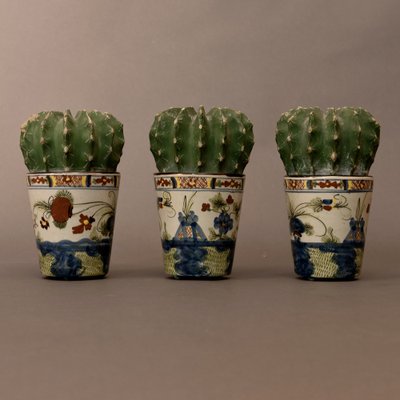 Ceramic Vases from Manifattura Farina Faenza Set of 3-MAX-1068904