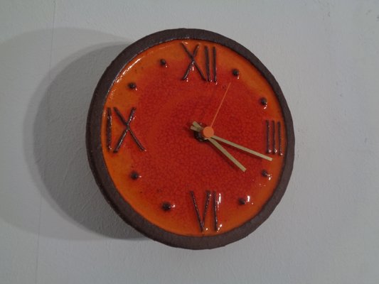 Ceramic Wall Clock from Junghans, 1970s-RDW-694974