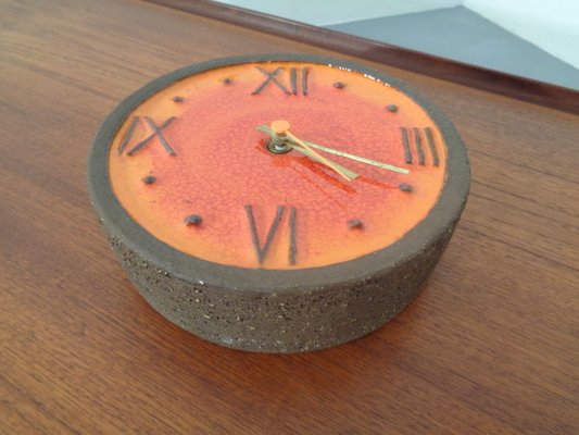 Ceramic Wall Clock from Junghans, 1970s-RDW-694974