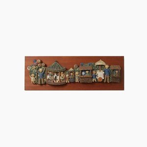 Ceramic Wall Decoration, 1950s-DV-626503