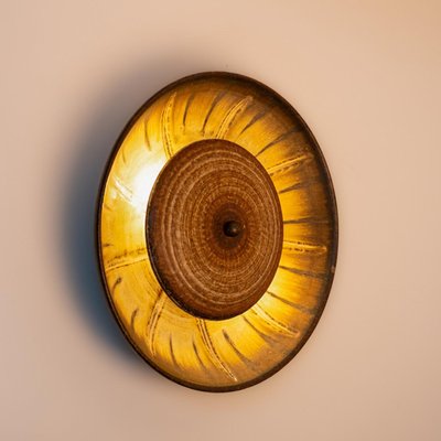 Ceramic Wall Light, Denmark, 1970s-VDW-2022206