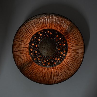 Ceramic Wall Light, Denmark, 1970s-VDW-2034120