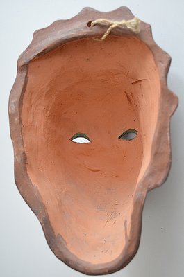 Ceramic Wall Mask by Kit, 1920-OV-1766052