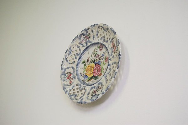 Ceramic Wall Plate from Bassano, 1970s-KNM-914739