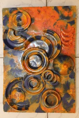 Ceramic Wall Relief, I.S., 1960s-ZWH-864277