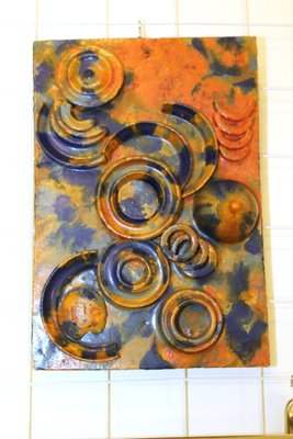 Ceramic Wall Relief, I.S., 1960s-ZWH-864277