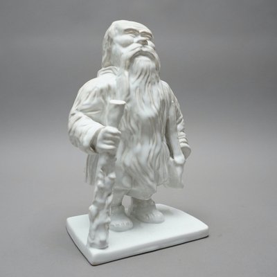 Ceramic White Glazed Peter Figure from Stadt Westerburg-RST-1233754