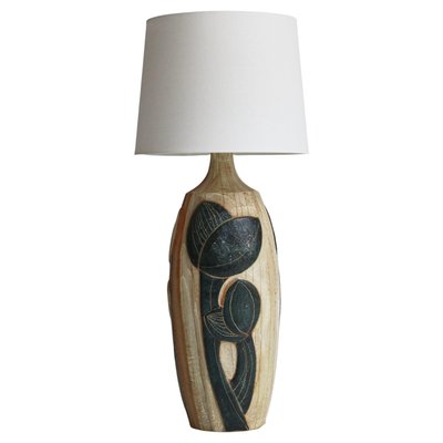 Ceramics Table Lamp by Noomi Backhausen for Søholm, Denmark, 1960s-WRF-1328521