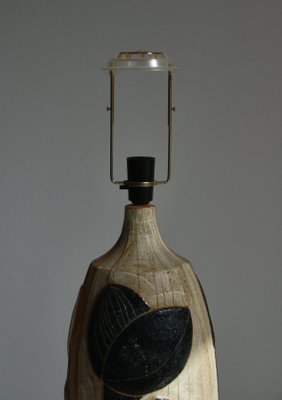 Ceramics Table Lamp by Noomi Backhausen for Søholm, Denmark, 1960s-WRF-1328521