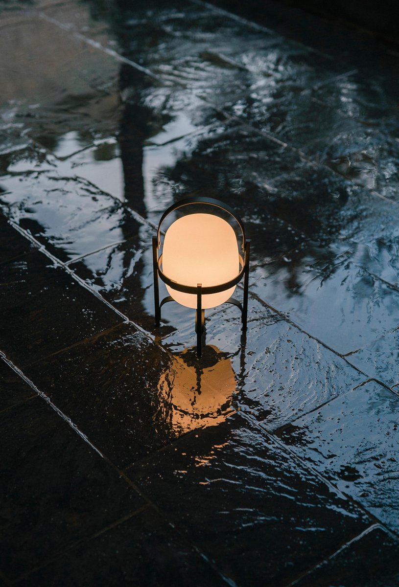 Cestita Alubat Table Lamp by Miguel Milá