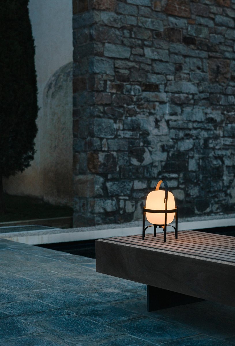 Cestita Alubat Table Lamp by Miguel Milá