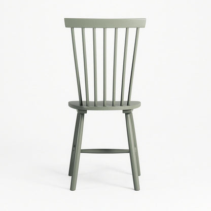 Department Wood H17 Windsor Dining Chair Grey Green
