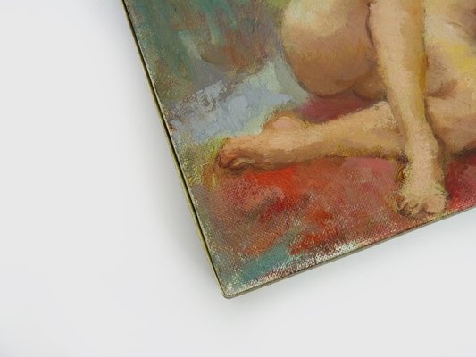 Ch. Gillonnier, Nude Woman, 1920s, Oil on Canvas-MZP-1778445