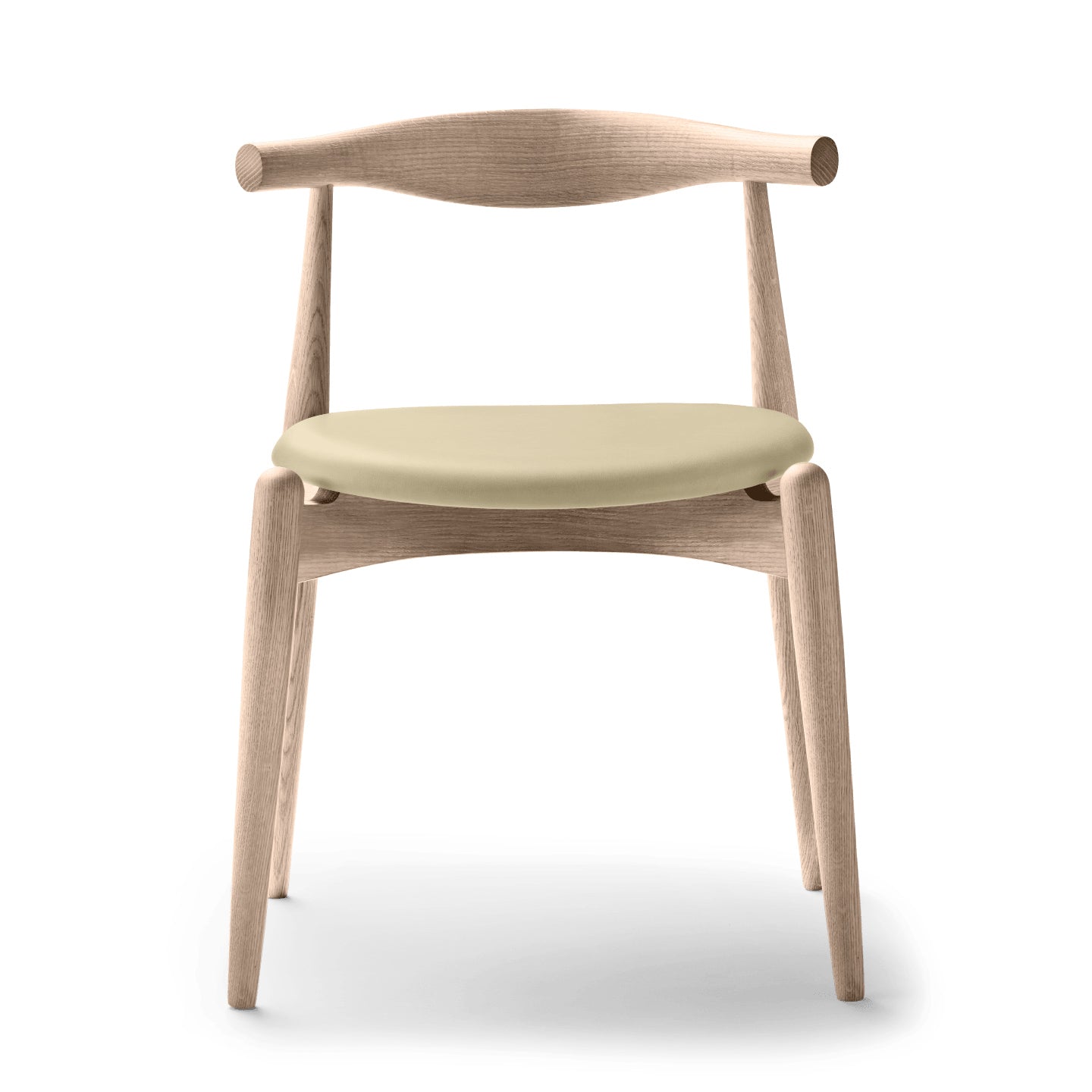 CH20 | Elbow Chair by Carl Hansen & Søn #Oak / Soaped / Leather Thor 300