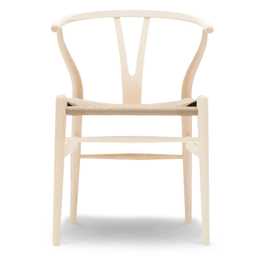 CH24 | WISHBONE CHAIR by Carl Hansen & Søn #ash/Soaped/Natural Paper Cord