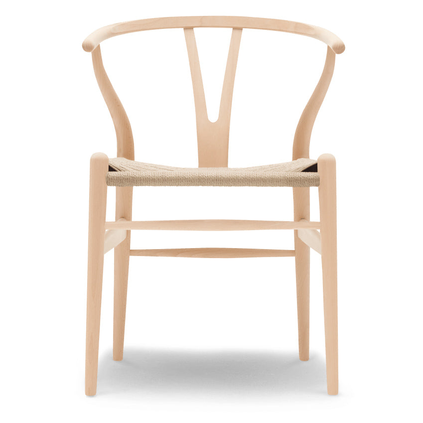 CH24 | WISHBONE CHAIR by Carl Hansen & Søn #beech/Soaped/Natural Paper Cord