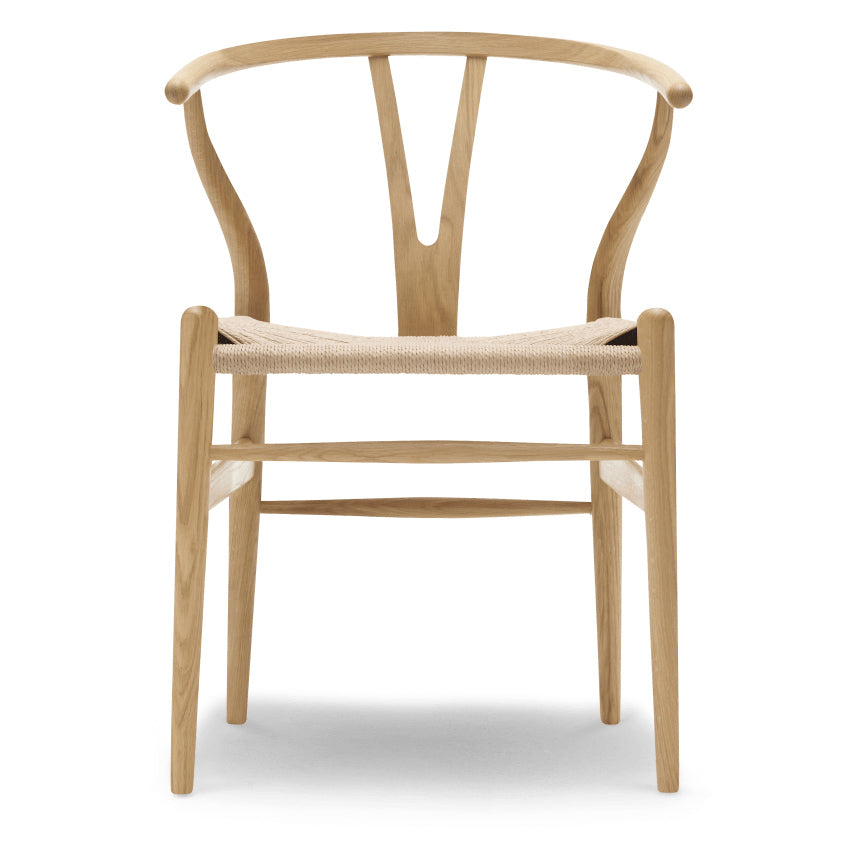 CH24 | WISHBONE CHAIR by Carl Hansen & Søn #oak/Lacquered/Natural Paper Cord