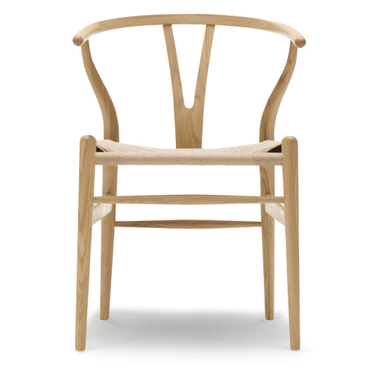 CH24 | WISHBONE CHAIR by Carl Hansen & Søn #oak/Lacquered/Natural Paper Cord