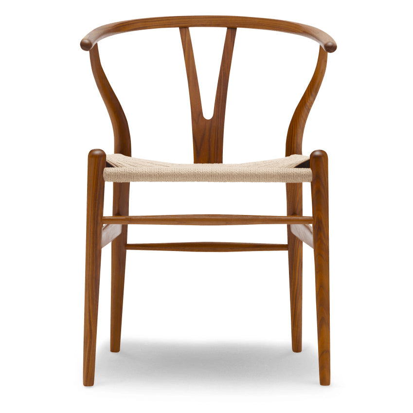 CH24 | WISHBONE CHAIR by Carl Hansen & Søn #walnut/Lacquered/Natural Paper Cord