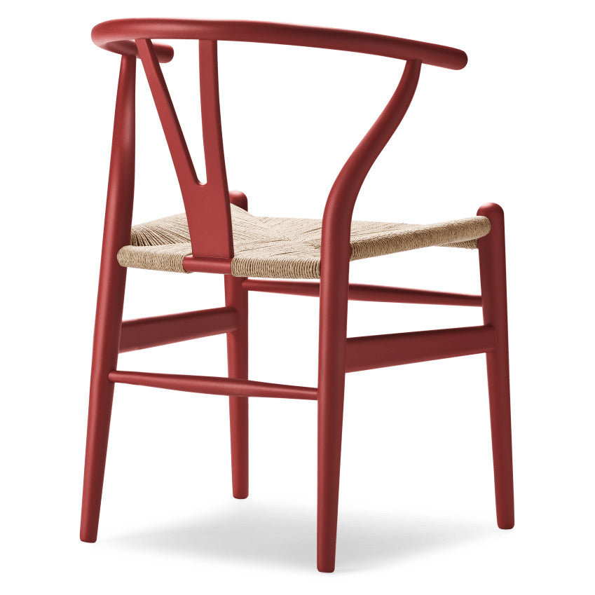 CH24 | WISHBONE CHAIR by Carl Hansen & Søn #beech/Painted Falu (IC)/Natural Paper Cord