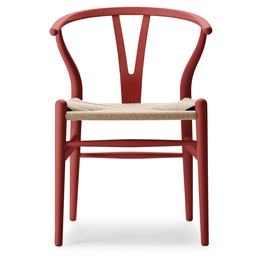 CH24 | WISHBONE CHAIR by Carl Hansen & Søn #beech/Painted Falu (IC)/Natural Paper Cord