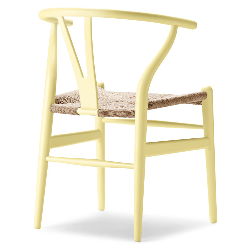 CH24 | WISHBONE CHAIR by Carl Hansen & Søn #beech/Painted Hollyhock (IC)/Natural Paper Cord