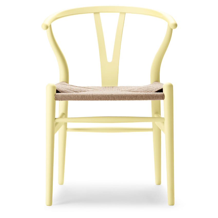 CH24 | WISHBONE CHAIR by Carl Hansen & Søn #beech/Painted Hollyhock (IC)/Natural Paper Cord