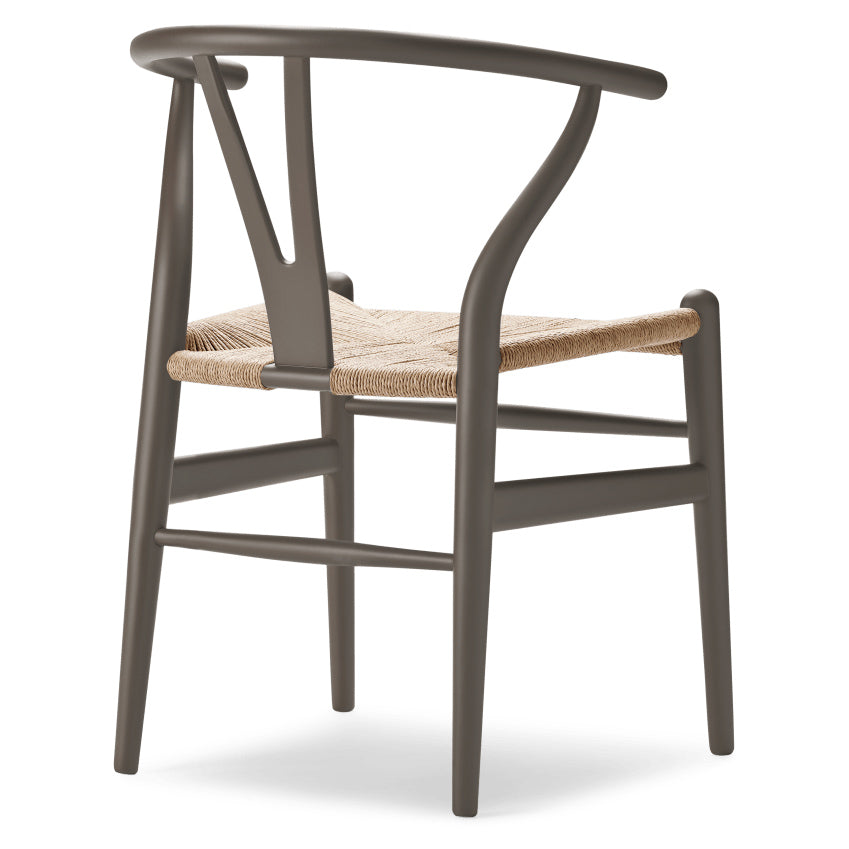 CH24 | WISHBONE CHAIR by Carl Hansen & Søn #beech/Painted Slate (IC)/Natural Paper Cord