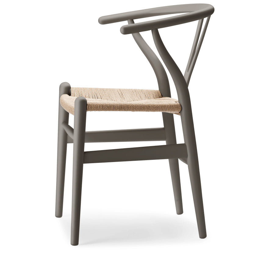 CH24 | WISHBONE CHAIR by Carl Hansen & Søn #beech/Painted Slate (IC)/Natural Paper Cord