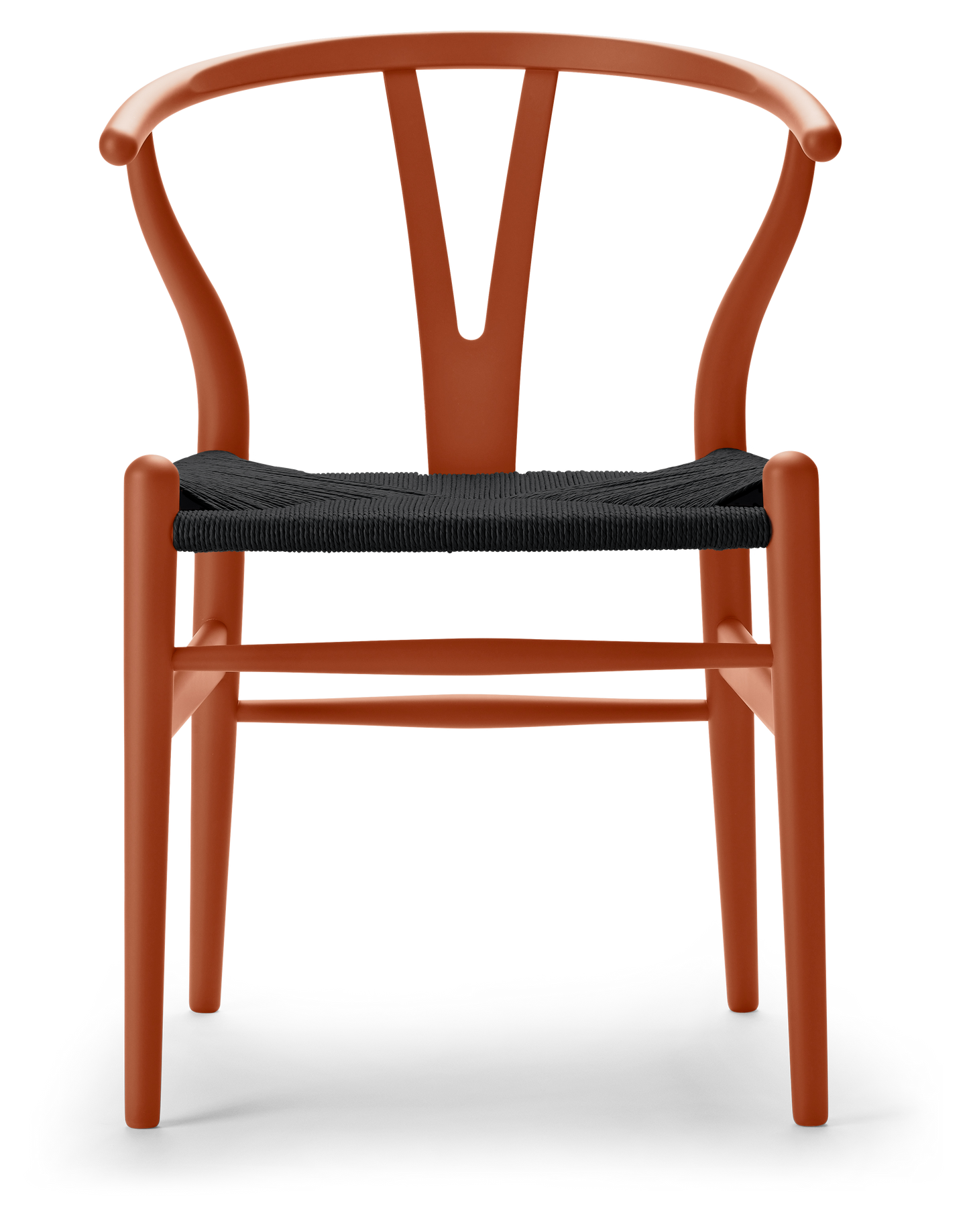 CH24 Wishbone Chair - Beech, IC Colors, Black Paper Cord