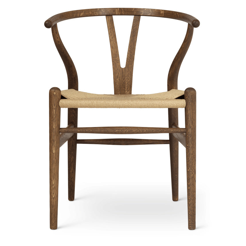 CH24 | WISHBONE CHAIR by Carl Hansen & Søn #oak/Smoked Oiled/Natural Paper Cord