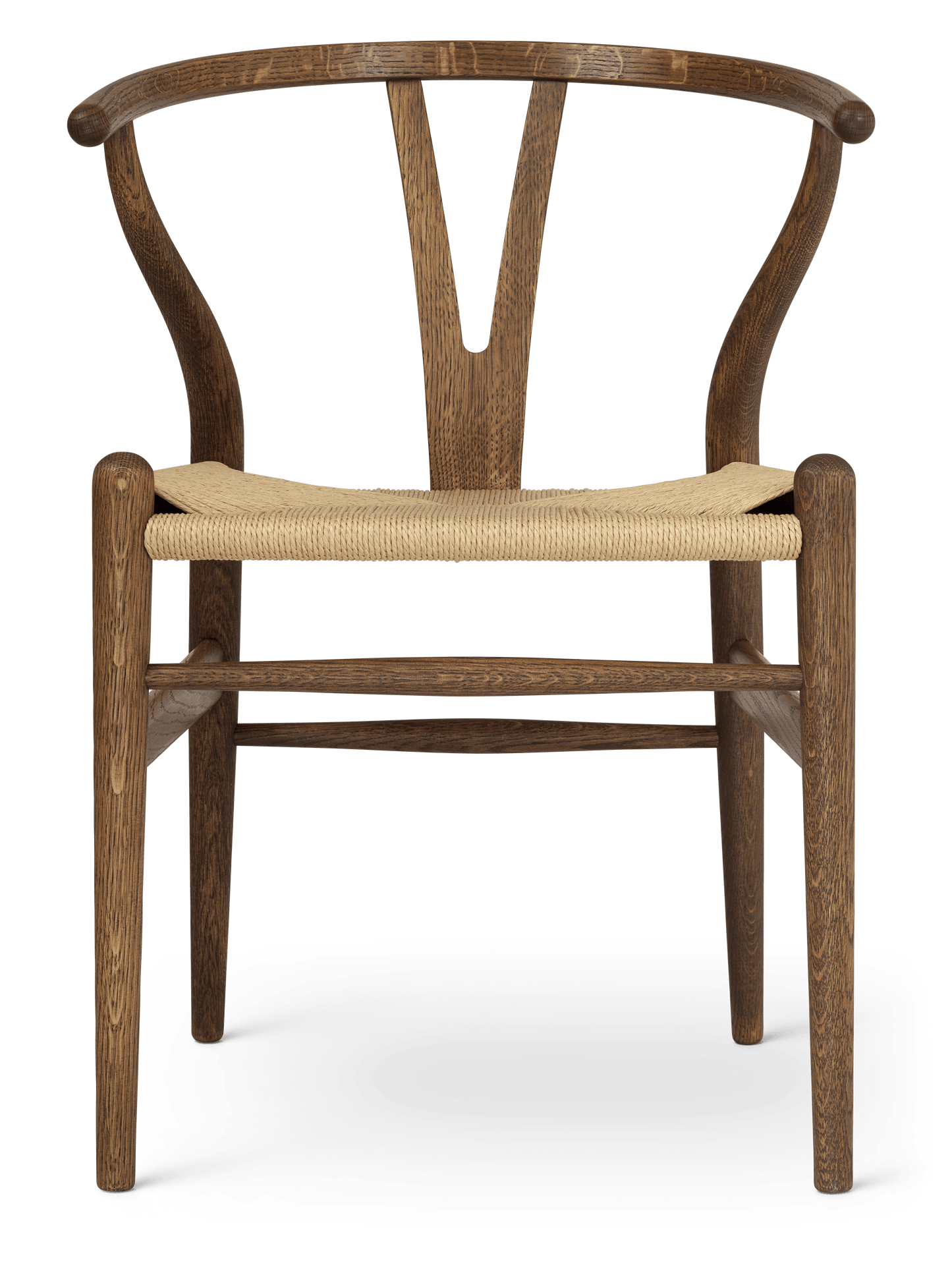 CH24 Wishbone Chair - Oak, Smoked Oil, Natural Paper Cord