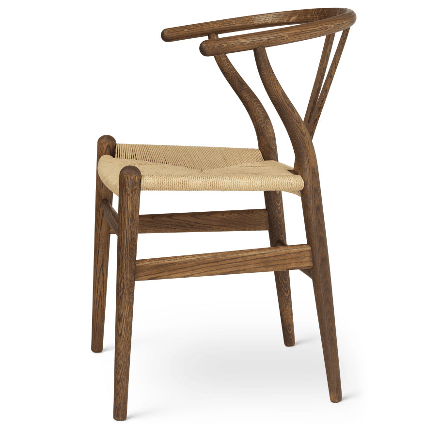 CH24 | WISHBONE CHAIR by Carl Hansen & Søn #oak/Smoked Oiled/Natural Paper Cord