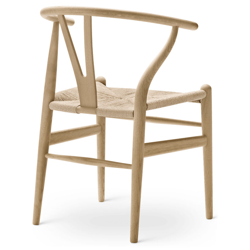 CH24 | WISHBONE CHAIR by Carl Hansen & Søn #oak/Soaped/Natural Paper Cord