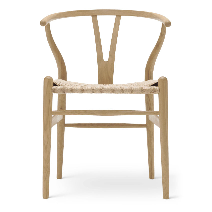 CH24 | WISHBONE CHAIR by Carl Hansen & Søn #oak/Soaped/Natural Paper Cord