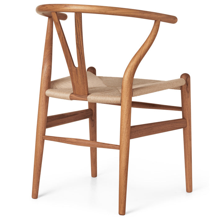 CH24 | WISHBONE CHAIR by Carl Hansen & Søn #teak/Oiled/Natural Paper Cord