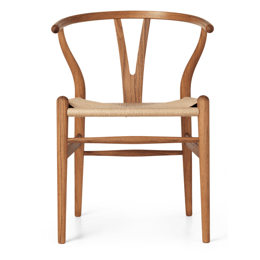 CH24 | WISHBONE CHAIR by Carl Hansen & Søn #teak/Oiled/Natural Paper Cord