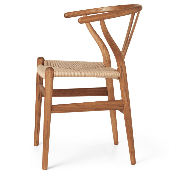 CH24 | WISHBONE CHAIR by Carl Hansen & Søn #teak/Oiled/Natural Paper Cord