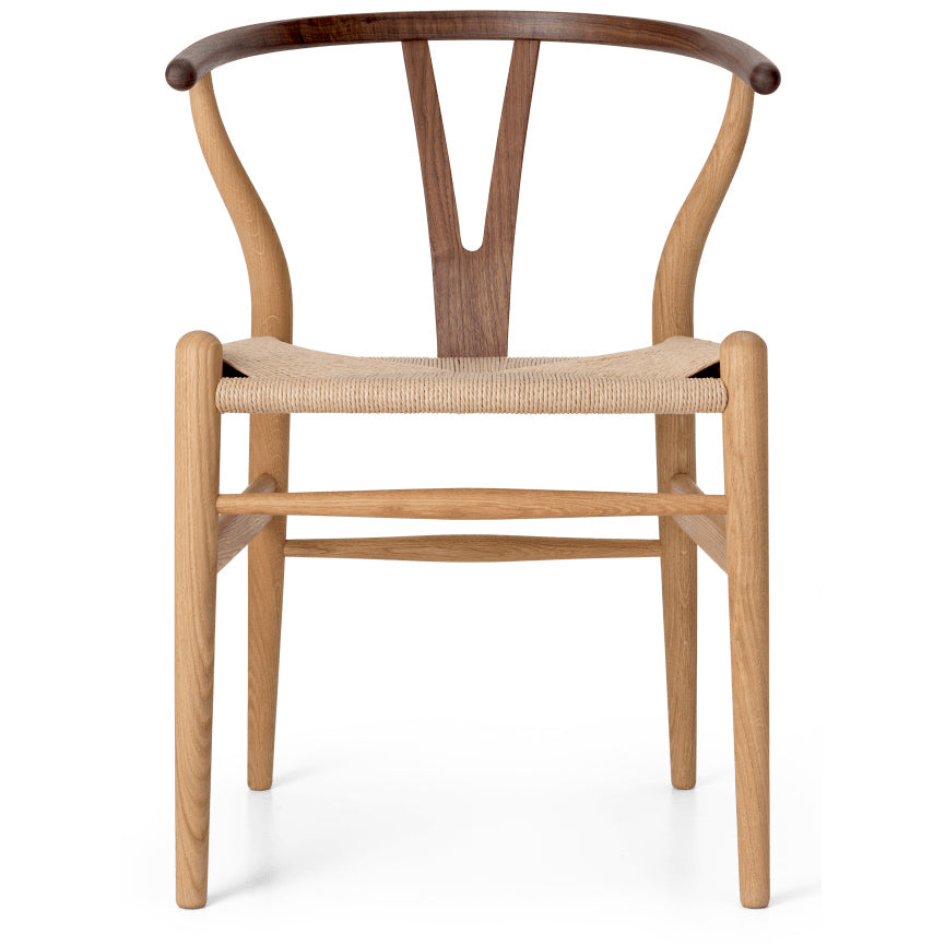 CH24 | WISHBONE CHAIR by Carl Hansen & Søn #oak/walnut/Oiled/Natural Paper Cord