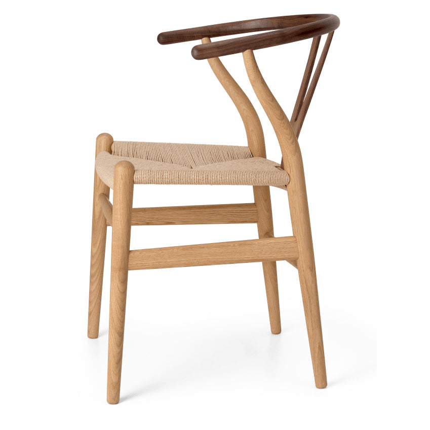 CH24 | WISHBONE CHAIR by Carl Hansen & Søn #oak/walnut/Oiled/Natural Paper Cord