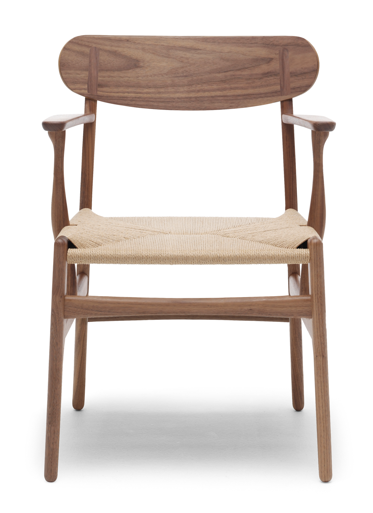 CH26 Dining Chair - Walnut Oil Natural Paper Cord