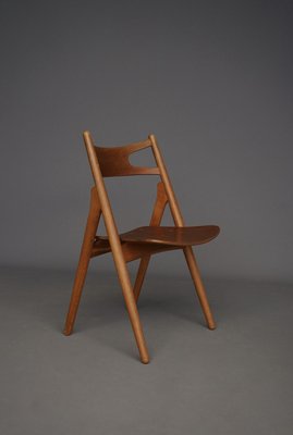 CH29 Sawbuck Chairs by Hans Wegner for Carl Hansen & Son, 1960s, Set of 4-MB-2023734