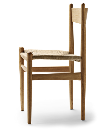CH36 Oak Oil Natural Paper Cord Side