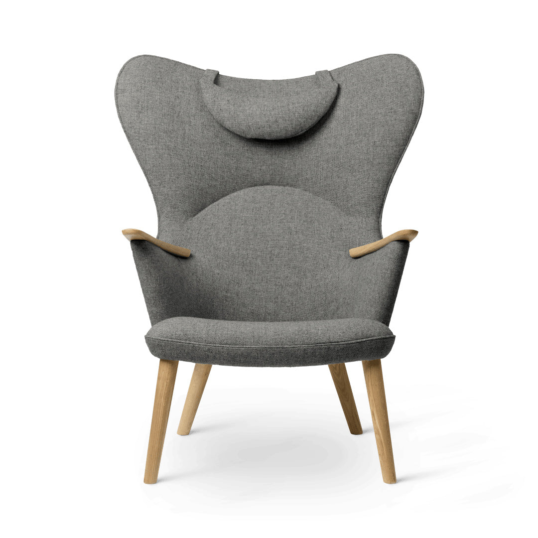 CH78 | Mama Bear Chair by Carl Hansen & Søn #Oak / Oiled / Fiord 151