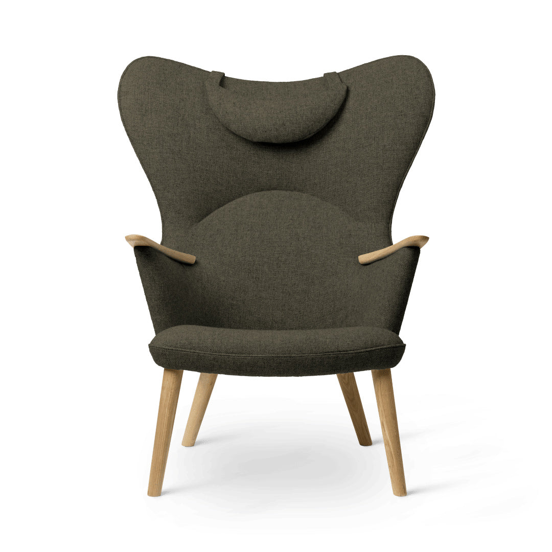 CH78 | Mama Bear Chair by Carl Hansen & Søn #Oak / Oiled / Fiord 961