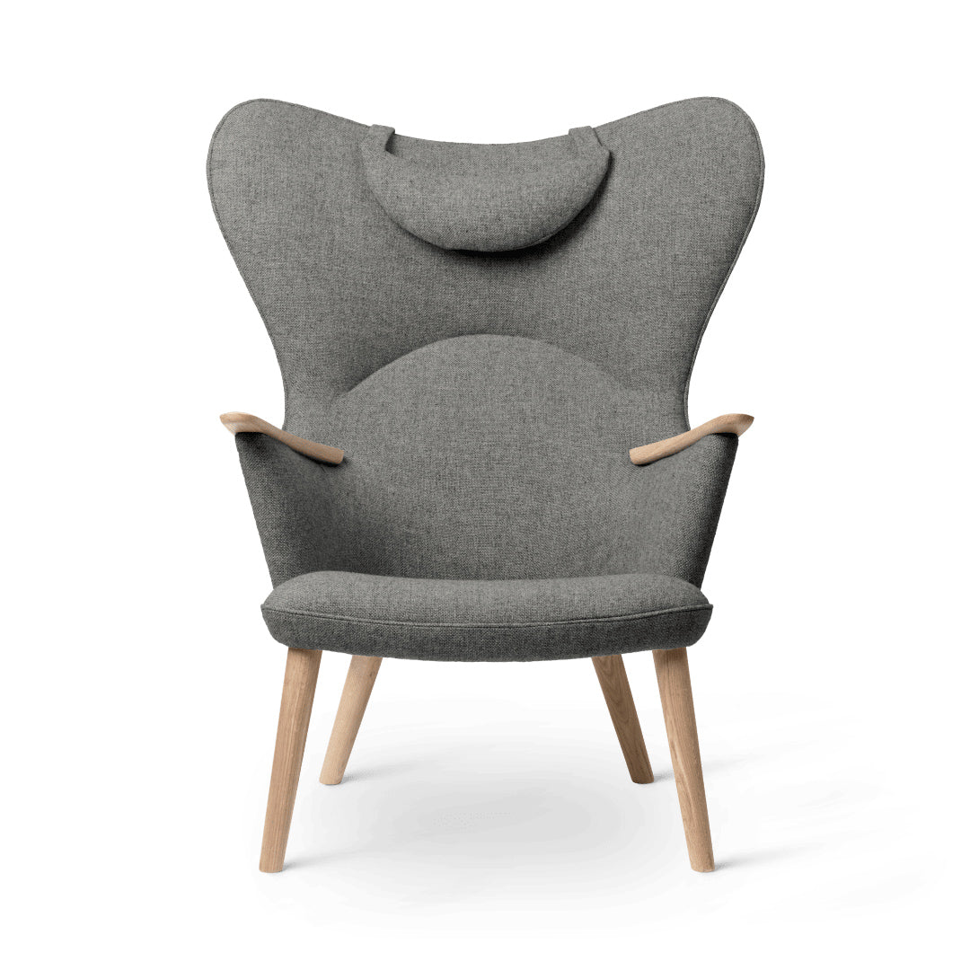 CH78 | Mama Bear Chair by Carl Hansen & Søn #Oak / Soaped / Fiord 151